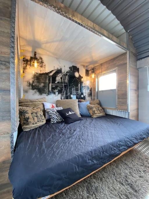 Gleis 2, Waggon Mit Ofen, Optional Mit Whirlpool Und Sauna Dahlem  Dış mekan fotoğraf