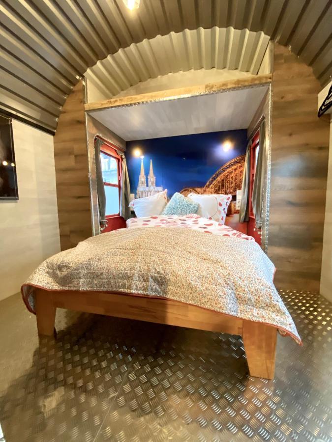 Gleis 2, Waggon Mit Ofen, Optional Mit Whirlpool Und Sauna Dahlem  Dış mekan fotoğraf