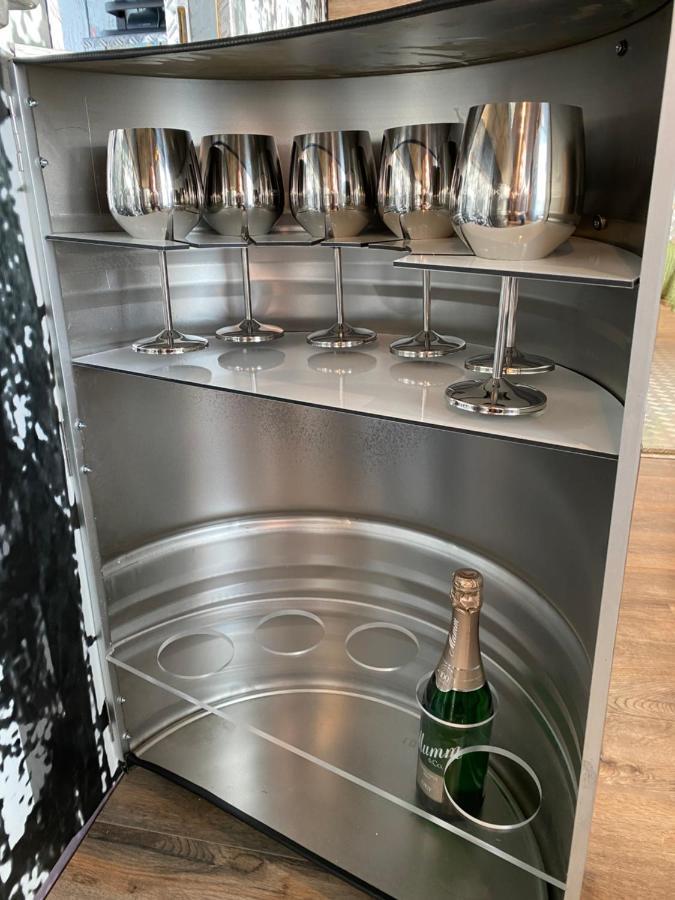 Gleis 2, Waggon Mit Ofen, Optional Mit Whirlpool Und Sauna Dahlem  Dış mekan fotoğraf