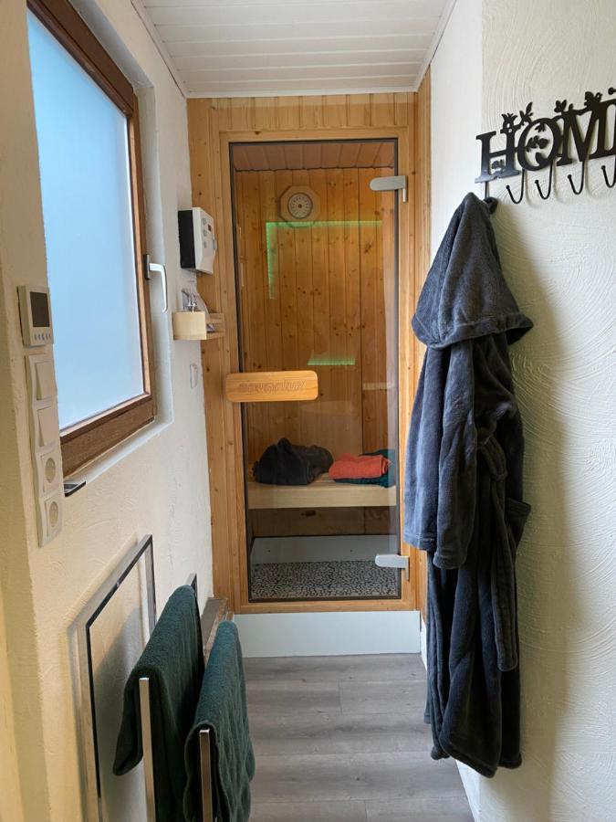 Gleis 2, Waggon Mit Ofen, Optional Mit Whirlpool Und Sauna Dahlem  Dış mekan fotoğraf