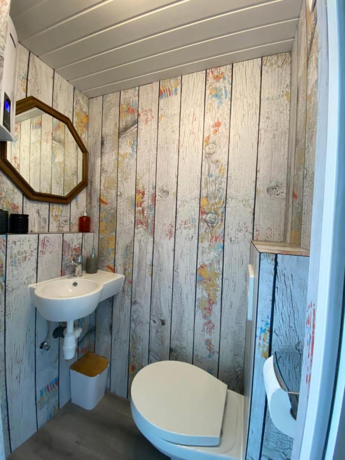 Gleis 2, Waggon Mit Ofen, Optional Mit Whirlpool Und Sauna Dahlem  Dış mekan fotoğraf